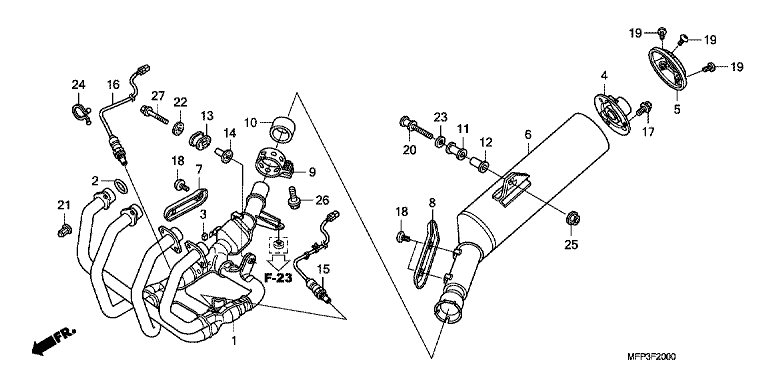 EXHAUST MUFFLER