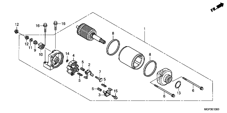 STARTER MOTOR