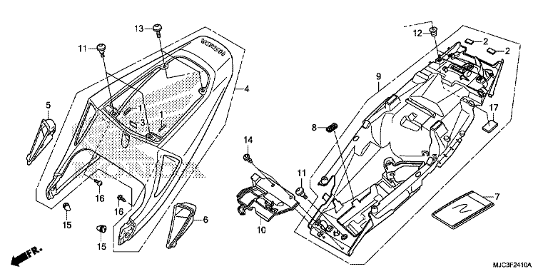 SEAT COWL