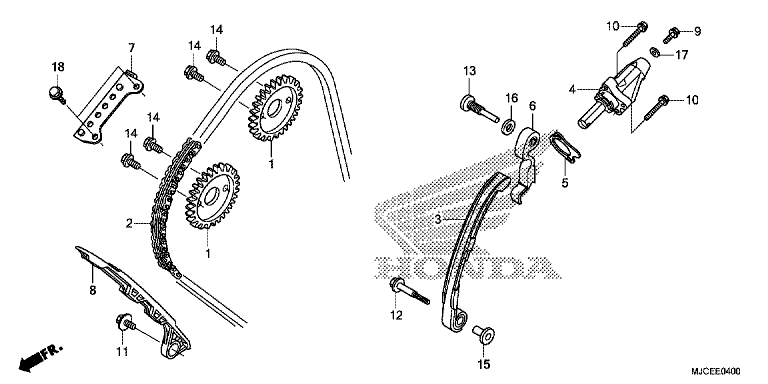 CAM CHAIN/TENSIONER