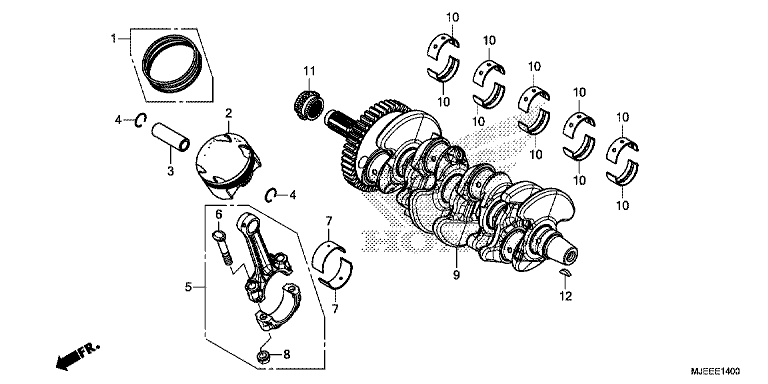 CRANKSHAFT/PISTON