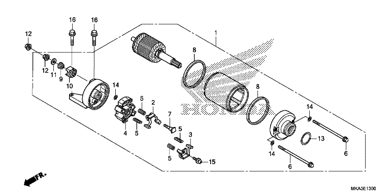 STARTING MOTOR