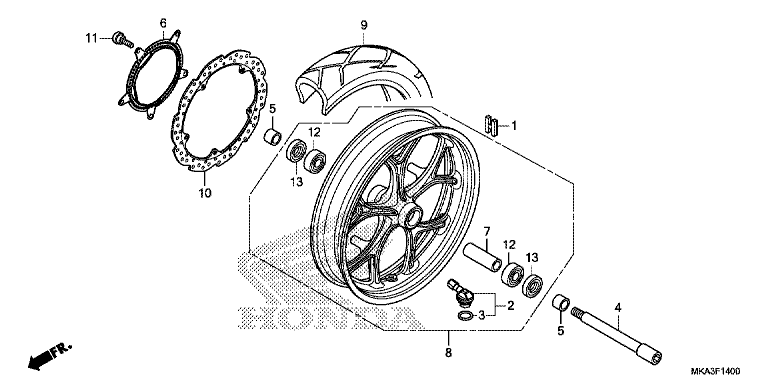 FRONT WHEEL