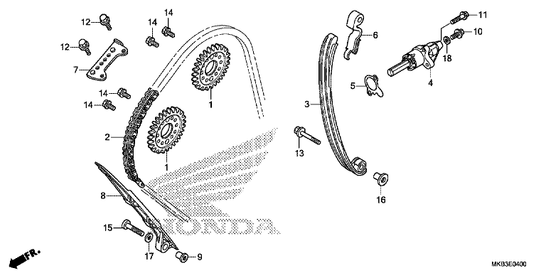 CAM CHAIN/TENSIONER