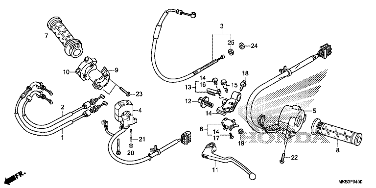 HANDLE LEVER/SWITCH/CABLE