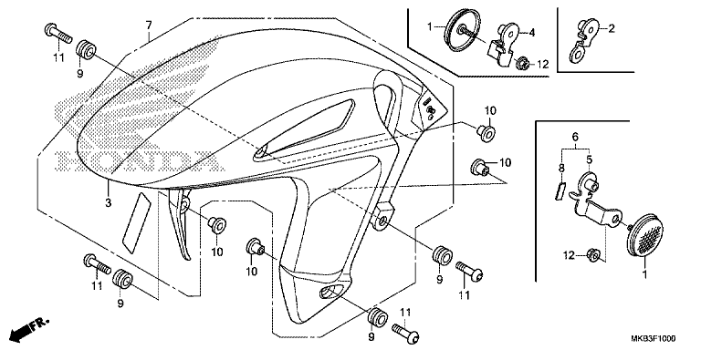 FRONT FENDER