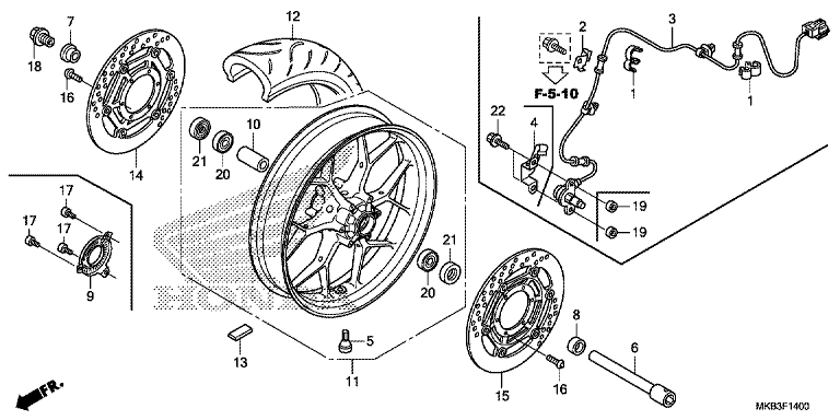 FRONT WHEEL