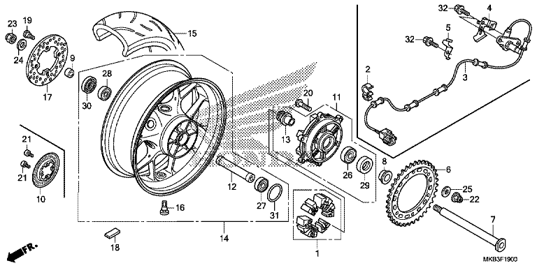 REAR WHEEL