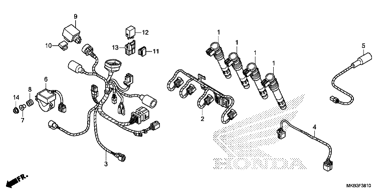 SUB HARNESS (CBR1000RR/S)