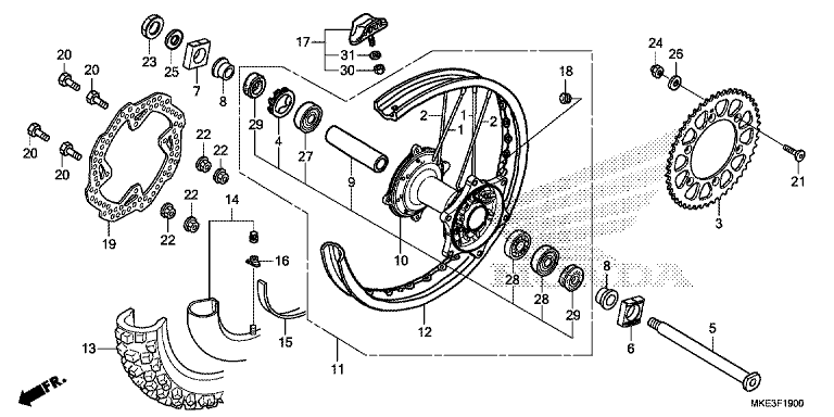 REAR WHEEL