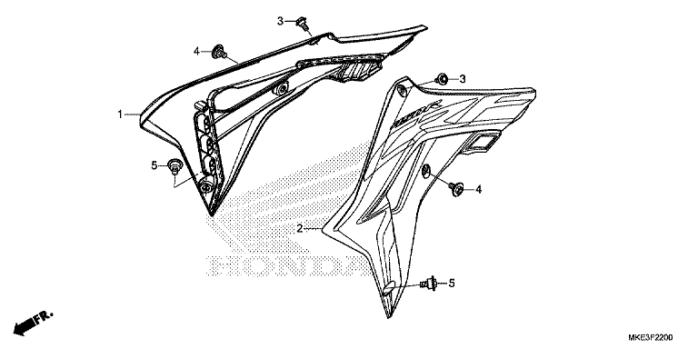 RADIATOR SHROUD (CRF450R)