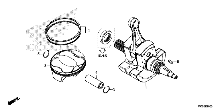 CRANKSHAFT/PISTON