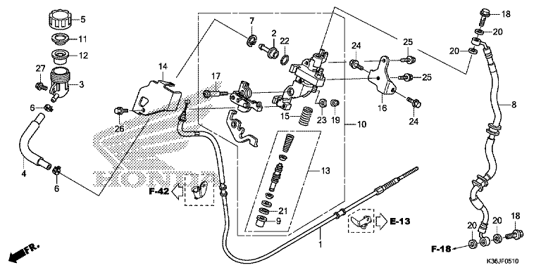 BRAKE MASTER CYLINDER