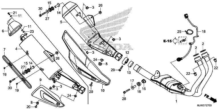 EXHAUST MUFFLER