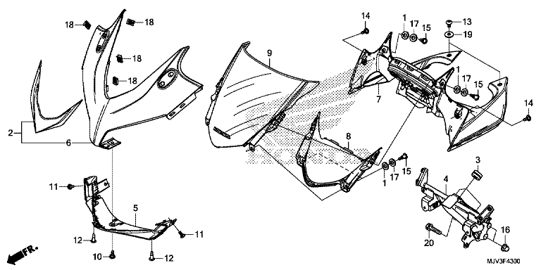 UPPER COWL