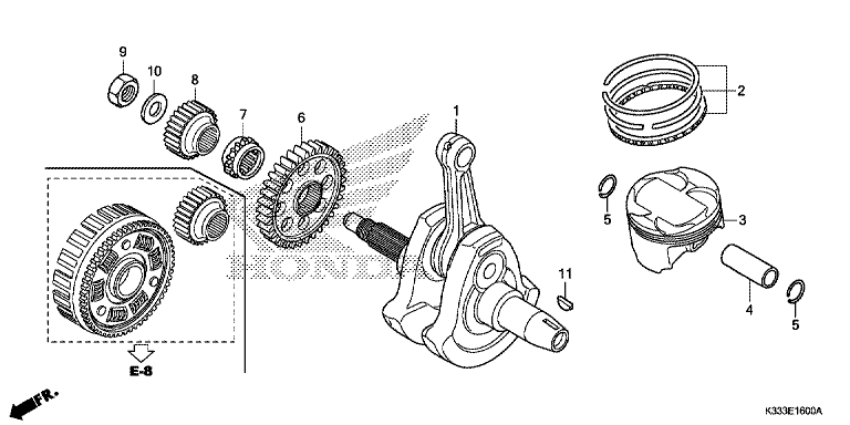 CRANKSHAFT/PISTON