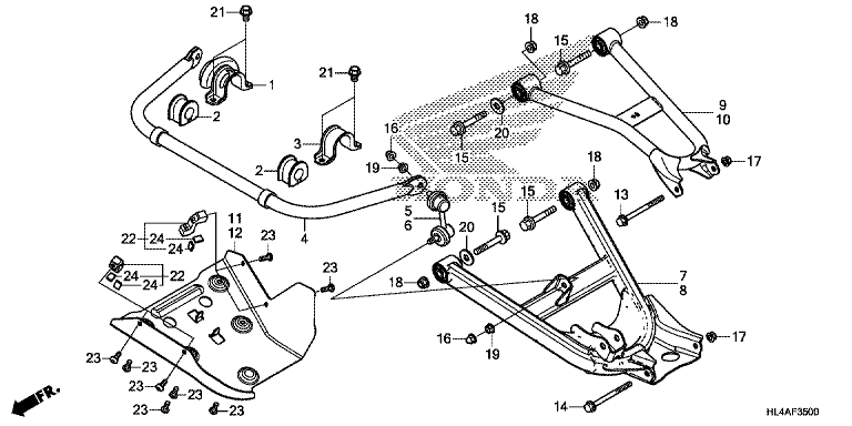 REAR ARM/REAR STABILIZER