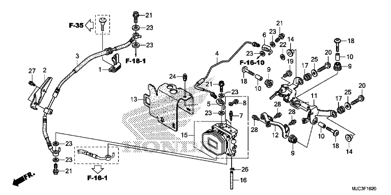 REAR VALVE UNIT