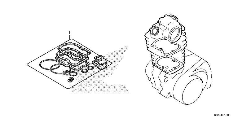 GASKET KIT A