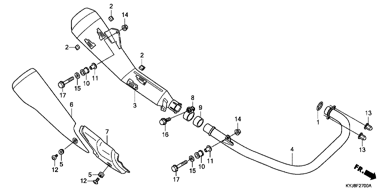 EXHAUST MUFFLER