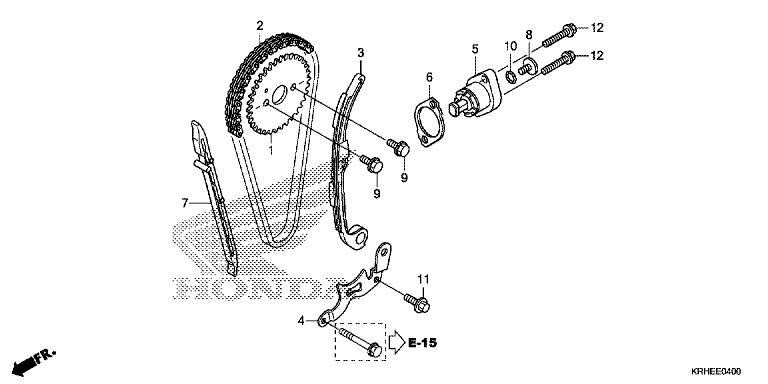 CAM CHAIN/TENSIONER