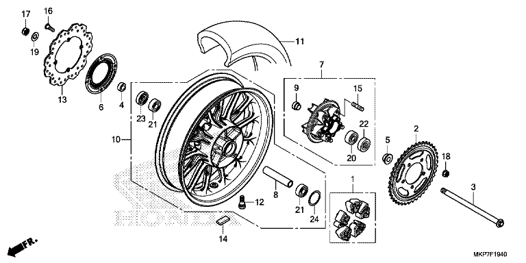 REAR WHEEL