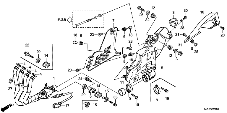 EXHAUST MUFFLER