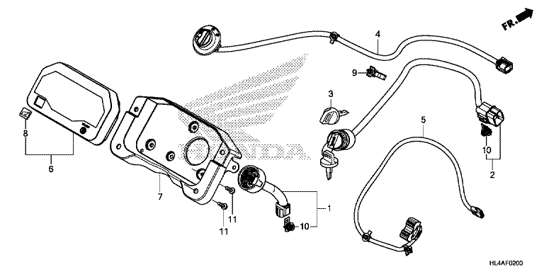 METER/SWITCH (SXS1000M3/M3P/M5P/M5D)