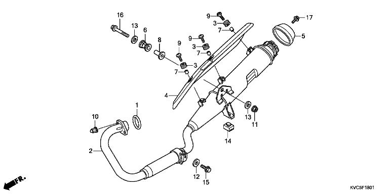 EXHAUST MUFFLER