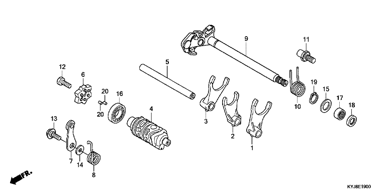 GEARSHIFT DRUM