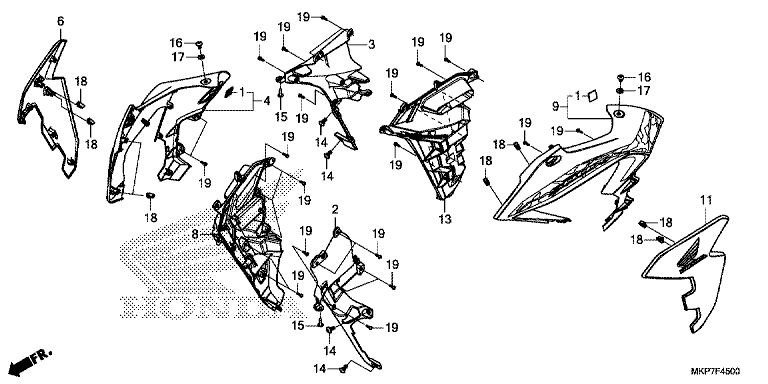 MIDDLE COWL