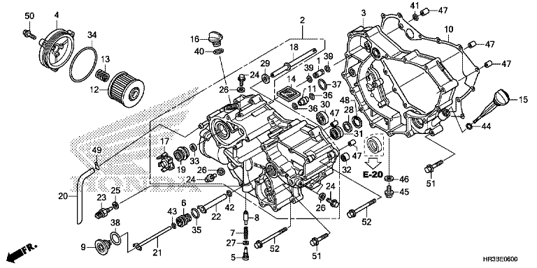 FRONT CRANKCASE COVER