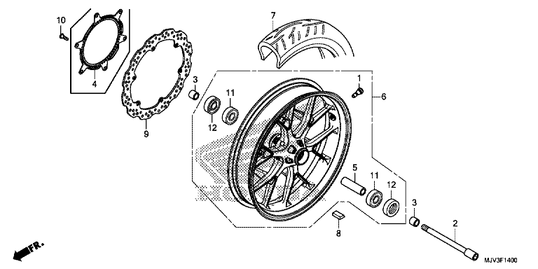 FRONT WHEEL