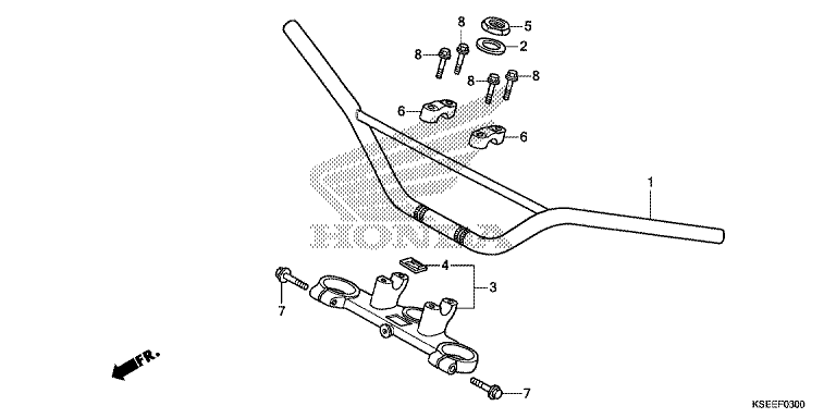 HANDLE PIPE/ TOP BRIDGE