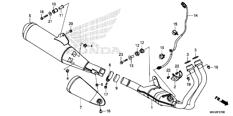 EXHAUST MUFFLER