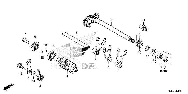 GEARSHIFT DRUM