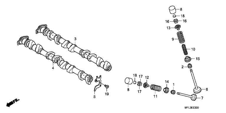 CAMSHAFT/VALVE