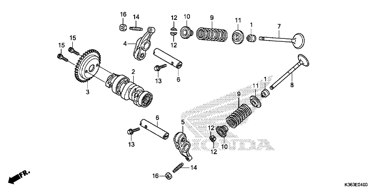 CAMSHAFT/VALVE