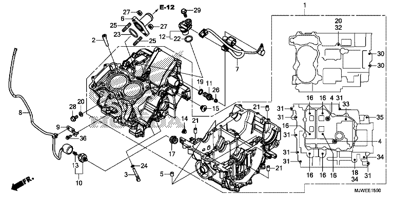 CRANKCASE COVER