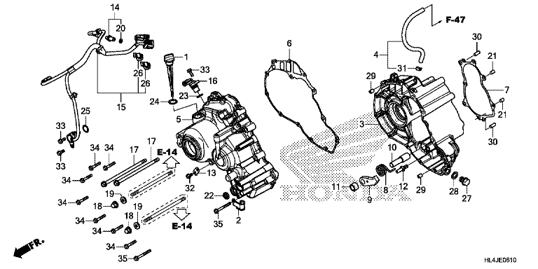 SUB TRANSMISSION CASE