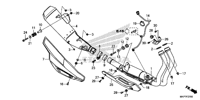 EXHAUST MUFFLER