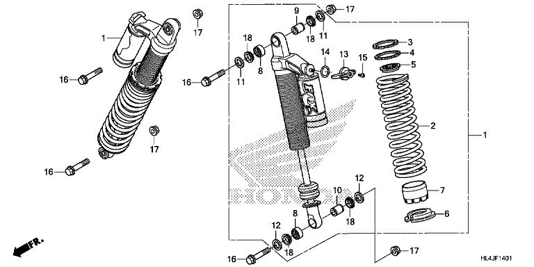 FRONT CUSHION (SXS1000M3L/M5L)