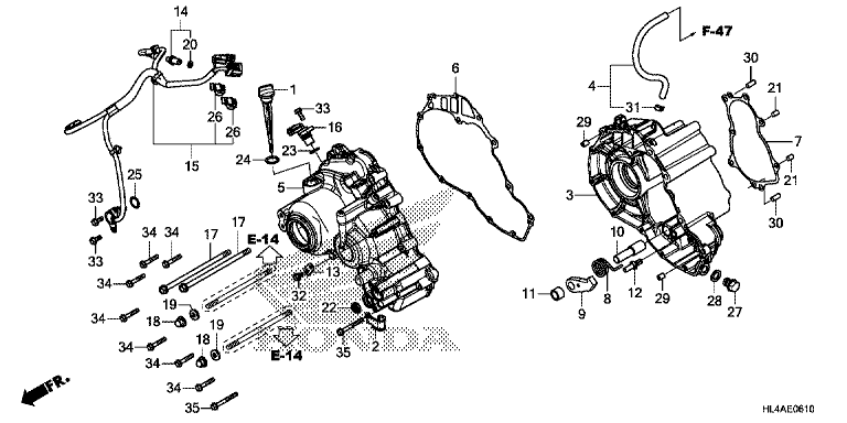 SUB TRANSMISSION CASE