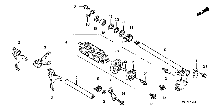 GEARSHIFT DRUM