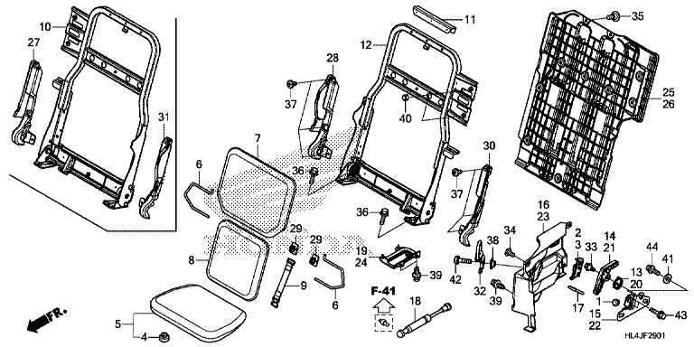 REAR SEAT