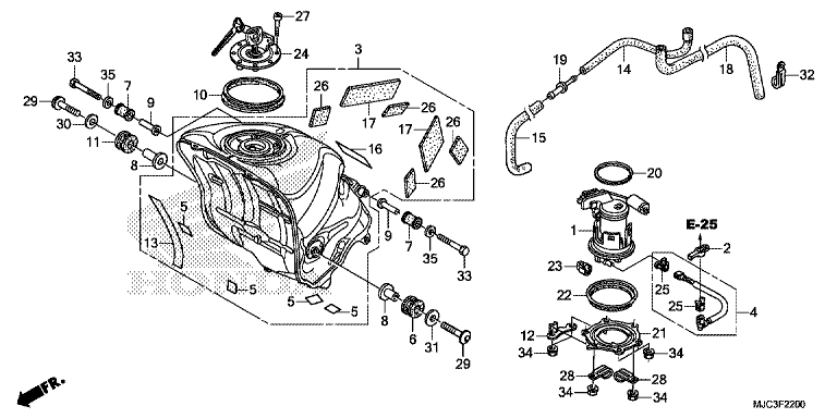 FUEL TANK/FUEL PUMP