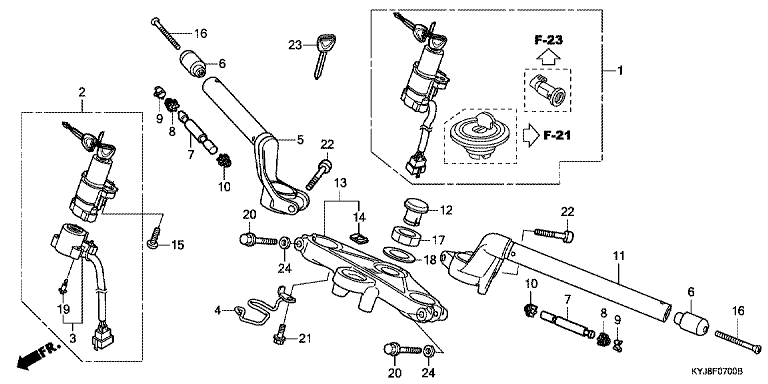 HANDLE IPE/TOP BRIDGE