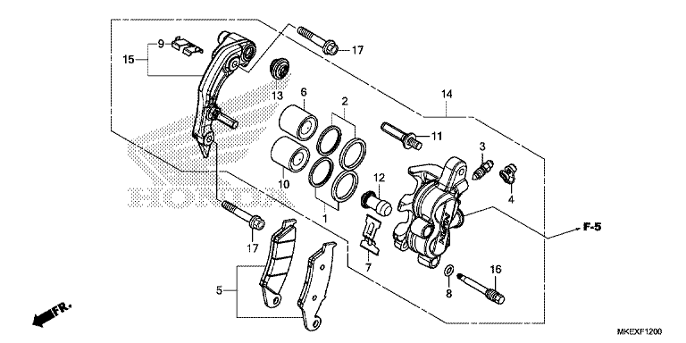 FRONT BREAK CALIPER