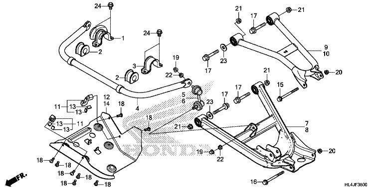 REAR ARM/REAR STABILIZER