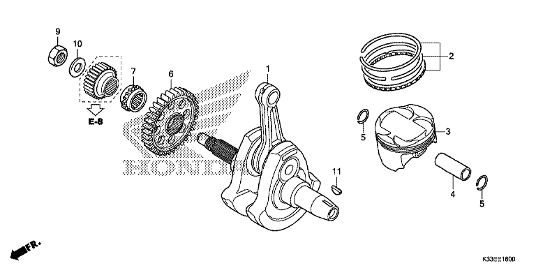 CRANKSHAFT/PISTON